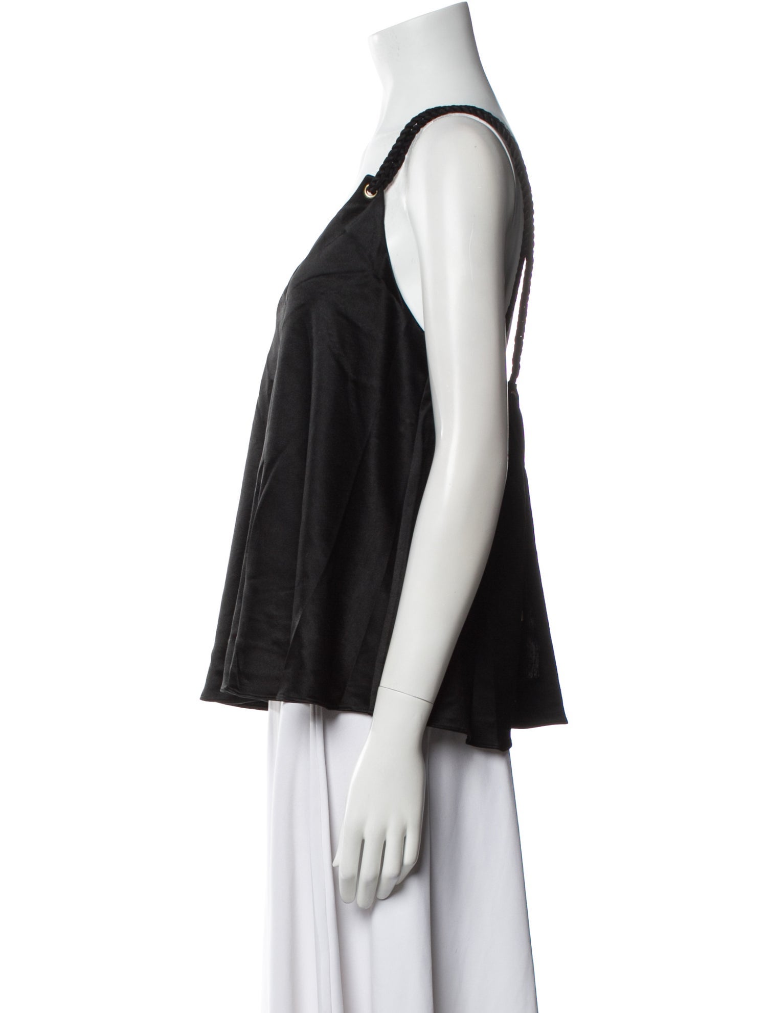 Derek Lam 10 Crosby V-Neck Sleeveless Top