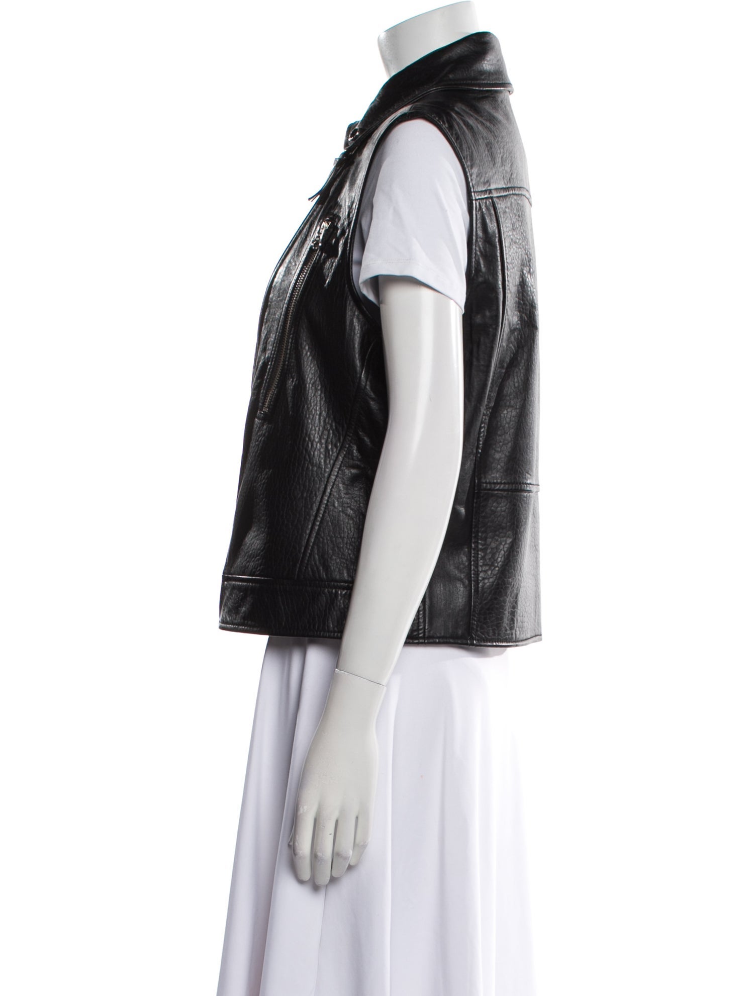 Derek Lam 10 Crosby Leather Biker Jacket