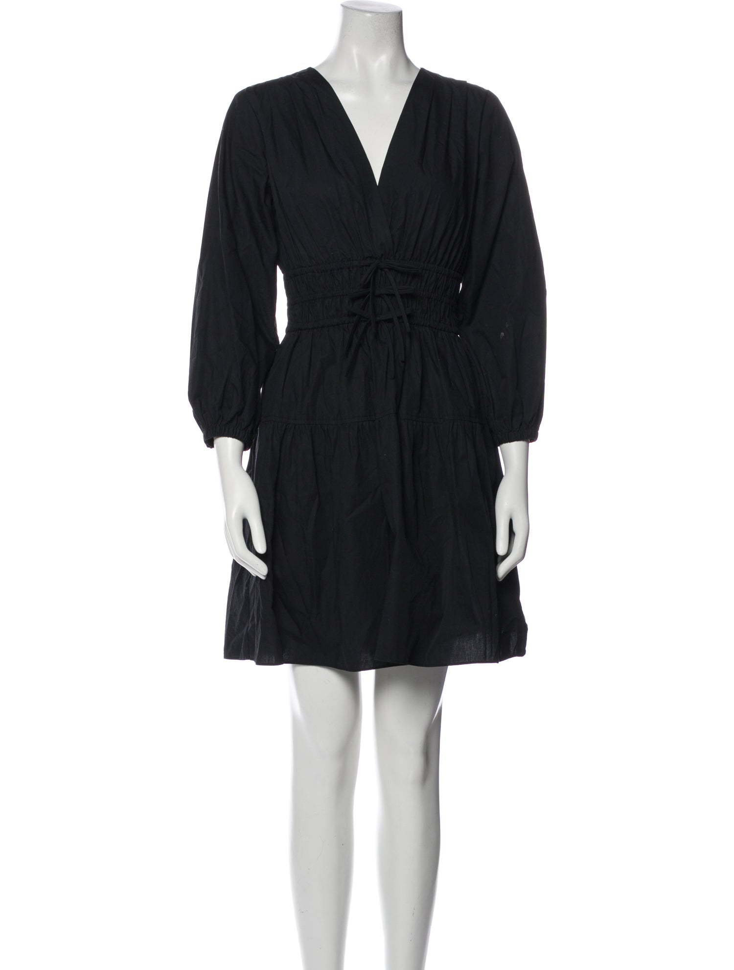 Derek Lam 10 Crosby V-Neck Mini Dress