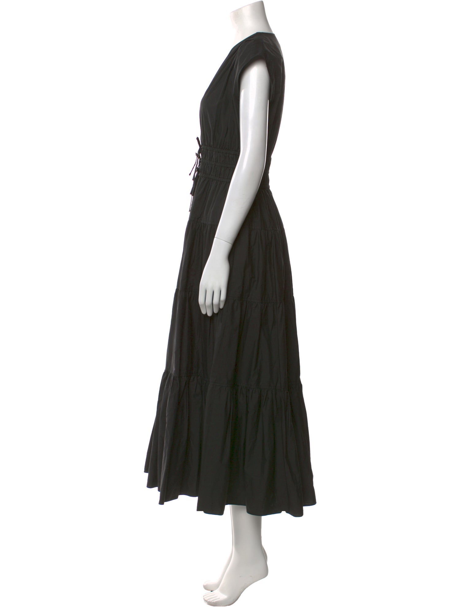 Derek Lam 10 Crosby V-Neck Long Dress w/ Tags
