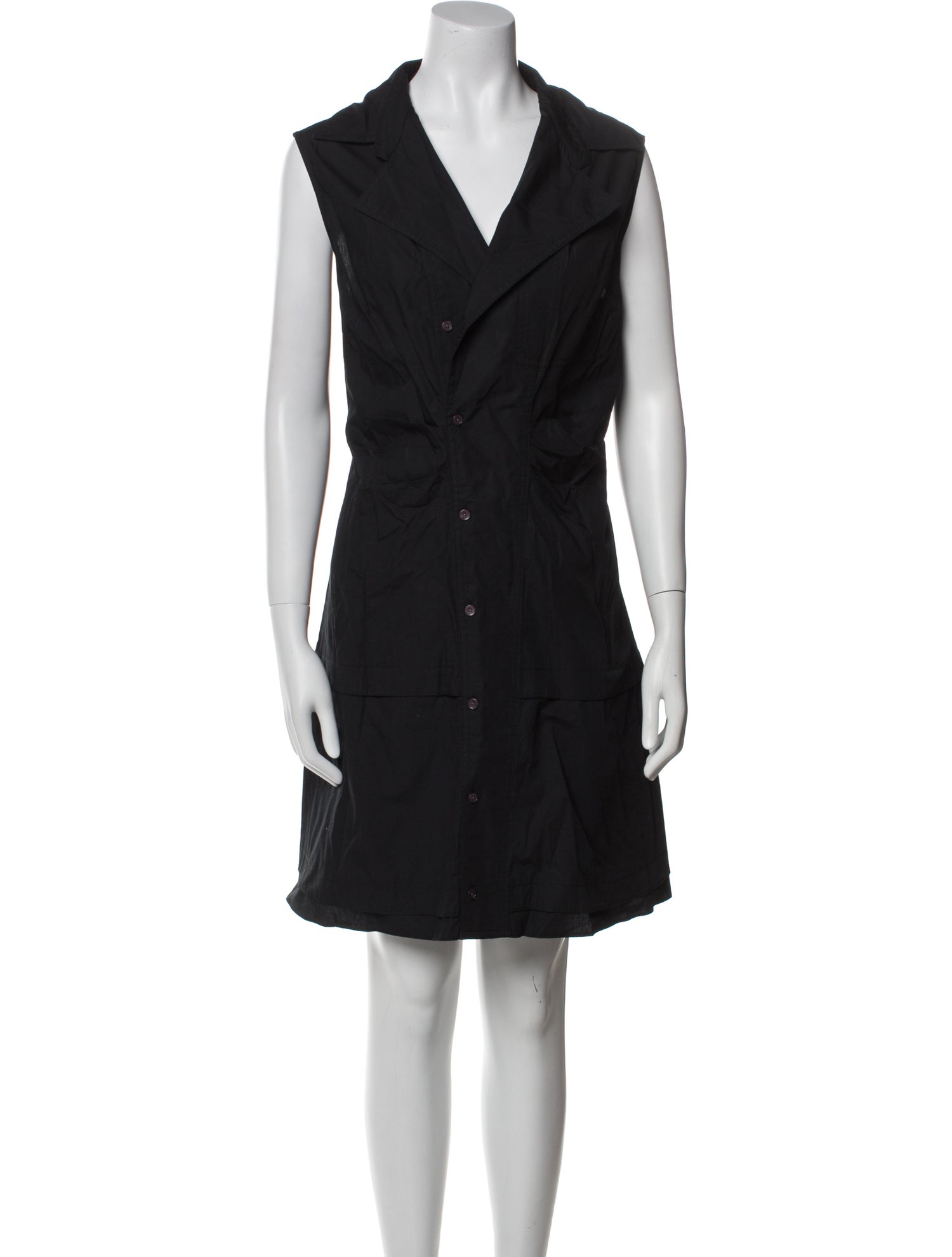 Derek Lam 10 Crosby V-Neck Mini Dress