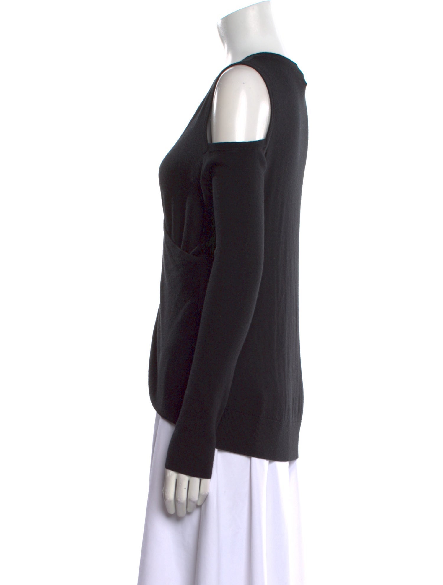 Derek Lam 10 Crosby Silk V-Neck Sweater