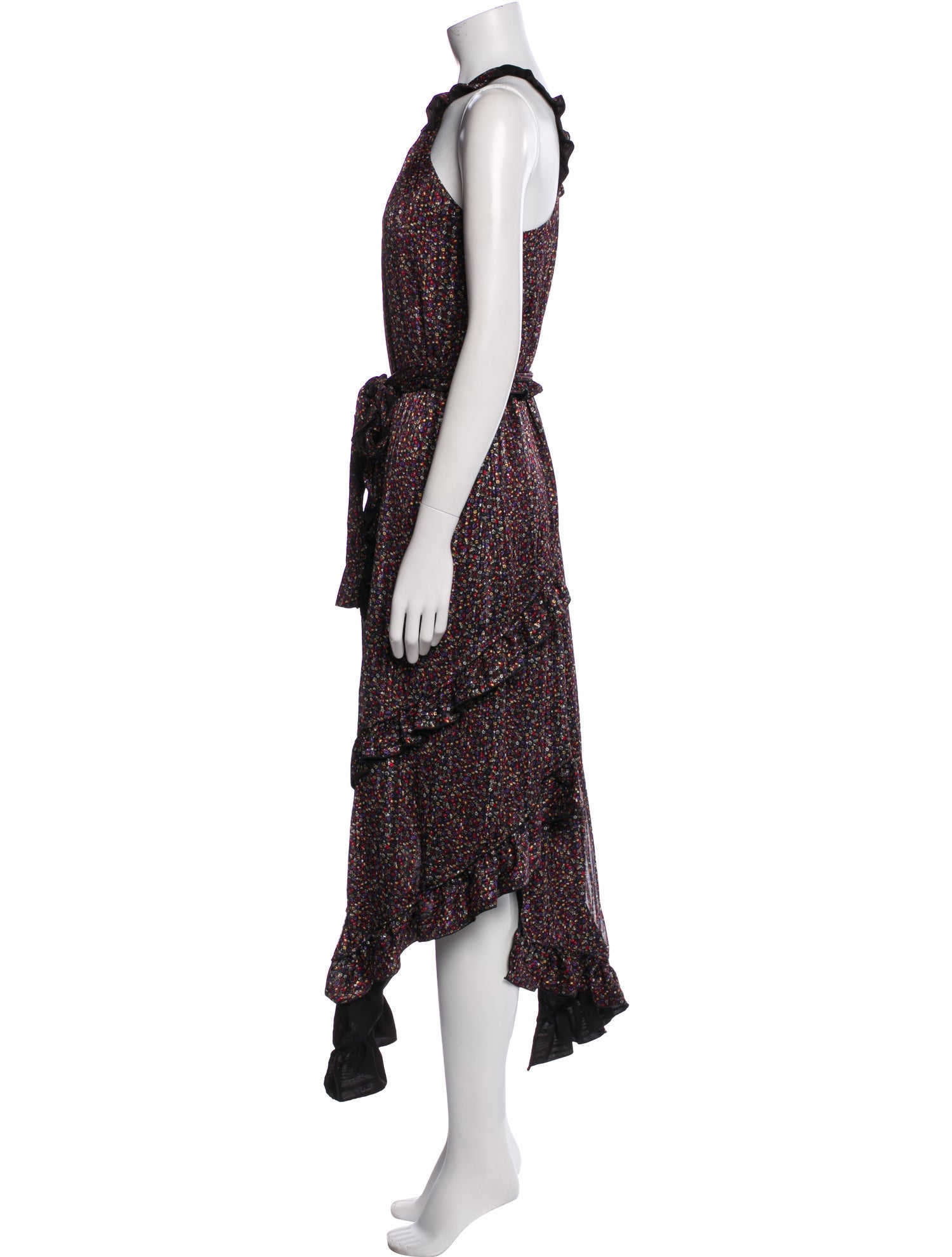 Derek Lam 10 Crosby Printed Long Dress