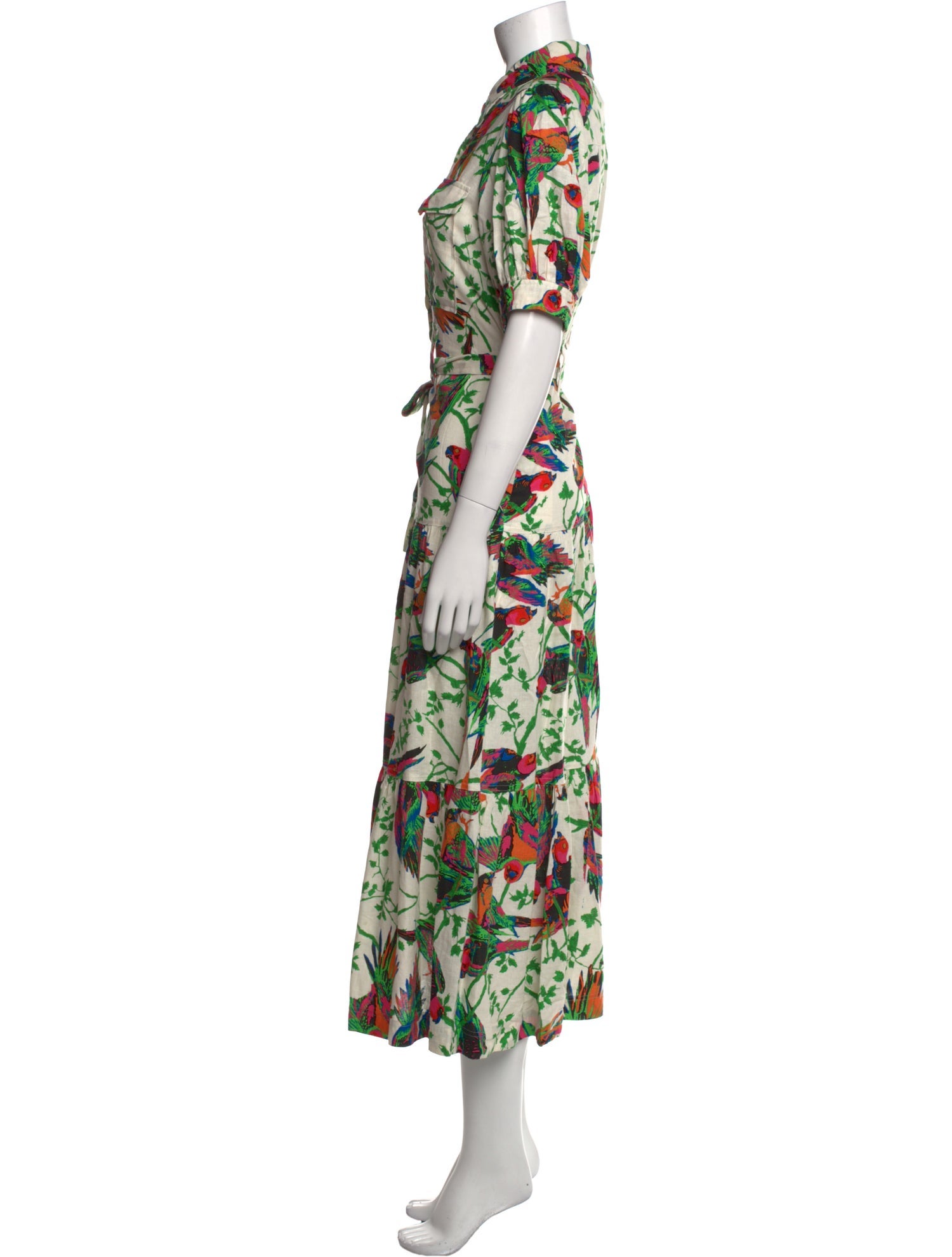Derek Lam 10 Crosby Linen Long Dress