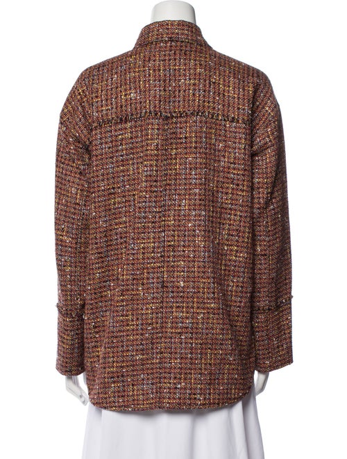 Derek Lam 10 Crosby Tweed Pattern Jacket