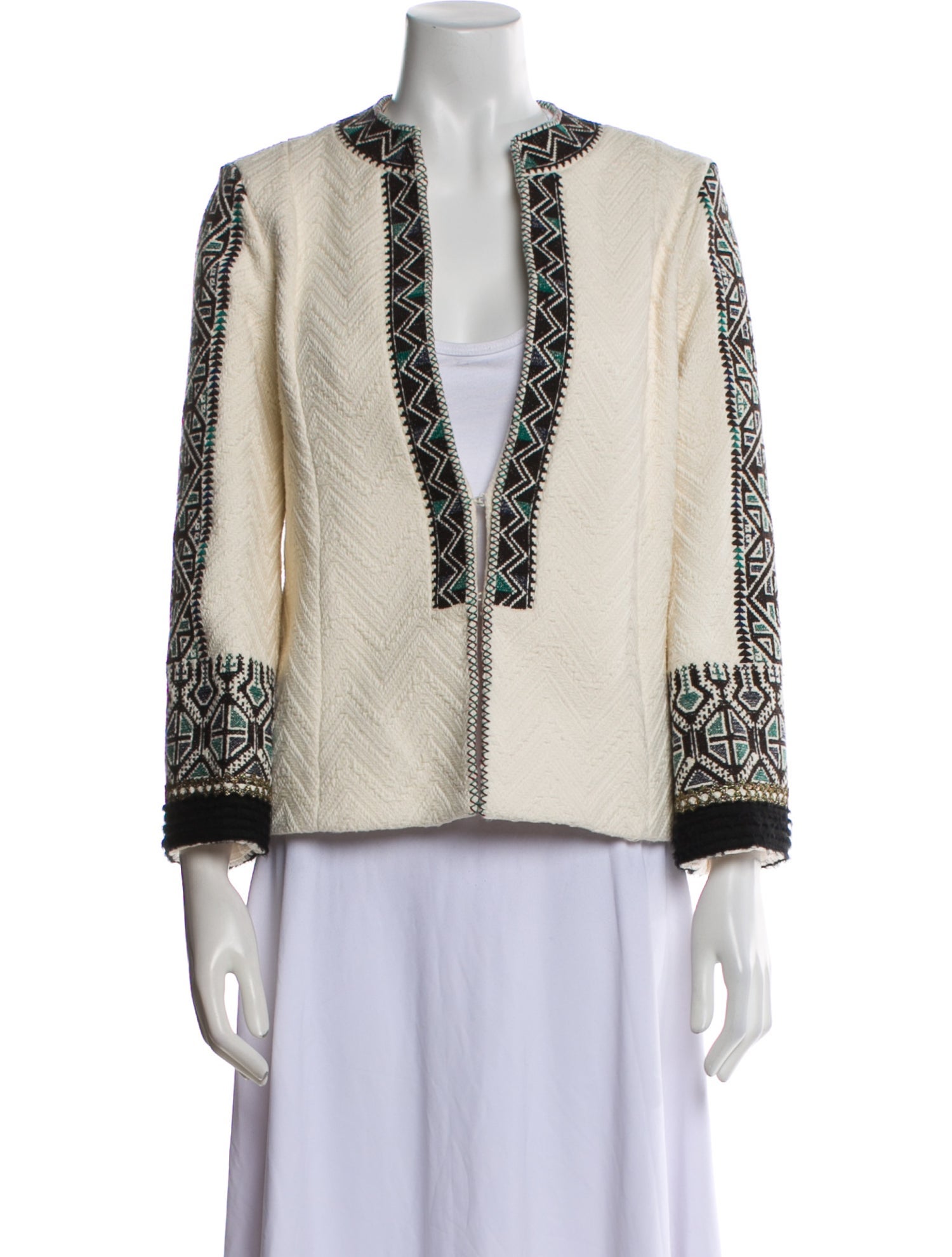 Derek Lam 10 Crosby Printed Evening Jacket
