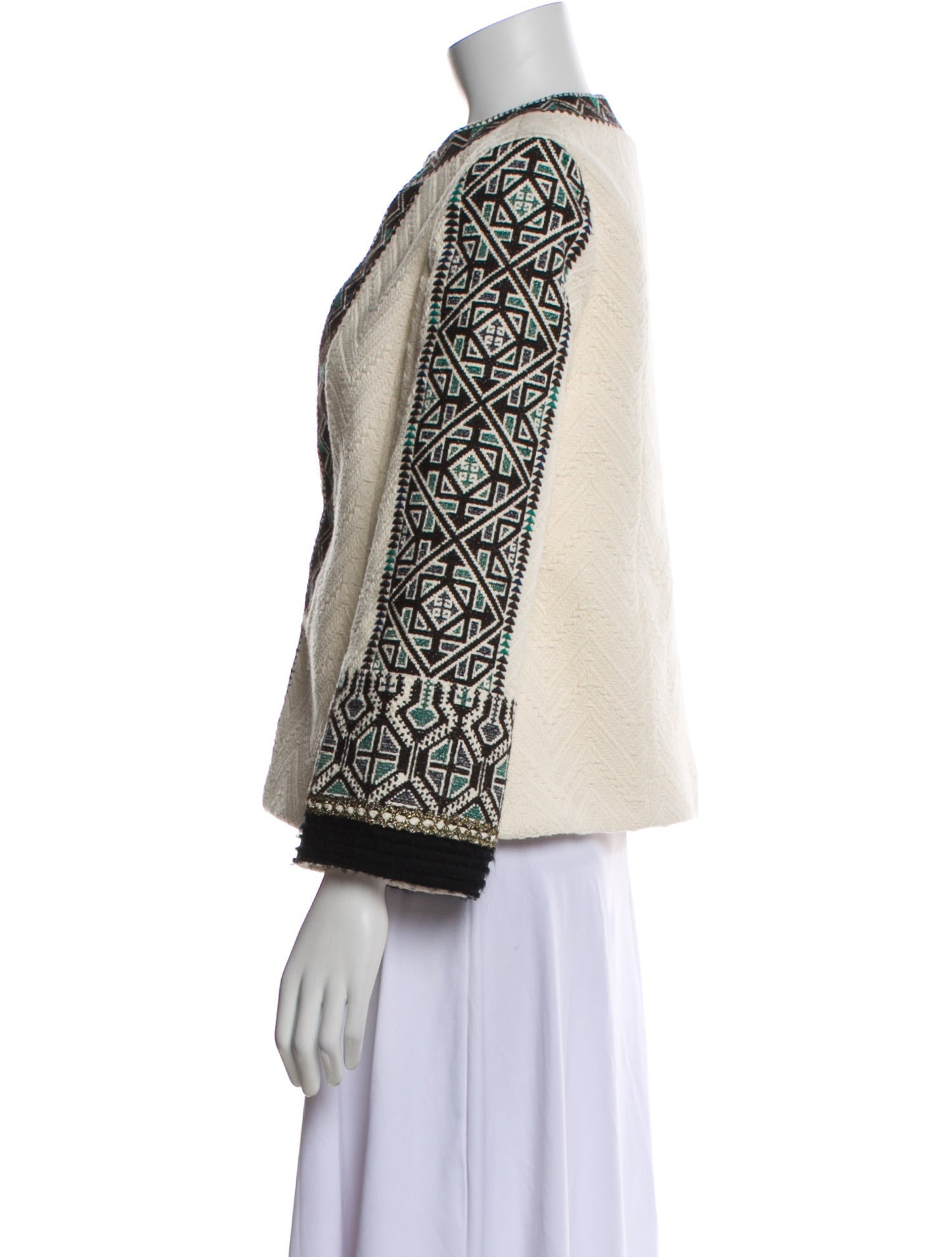 Derek Lam 10 Crosby Printed Evening Jacket