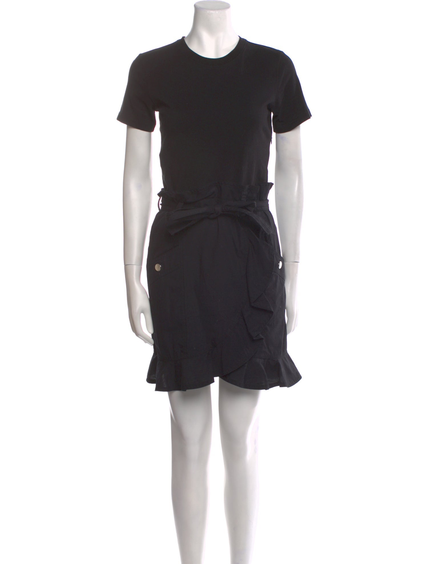 Derek Lam 10 Crosby Crew Neck Mini Dress