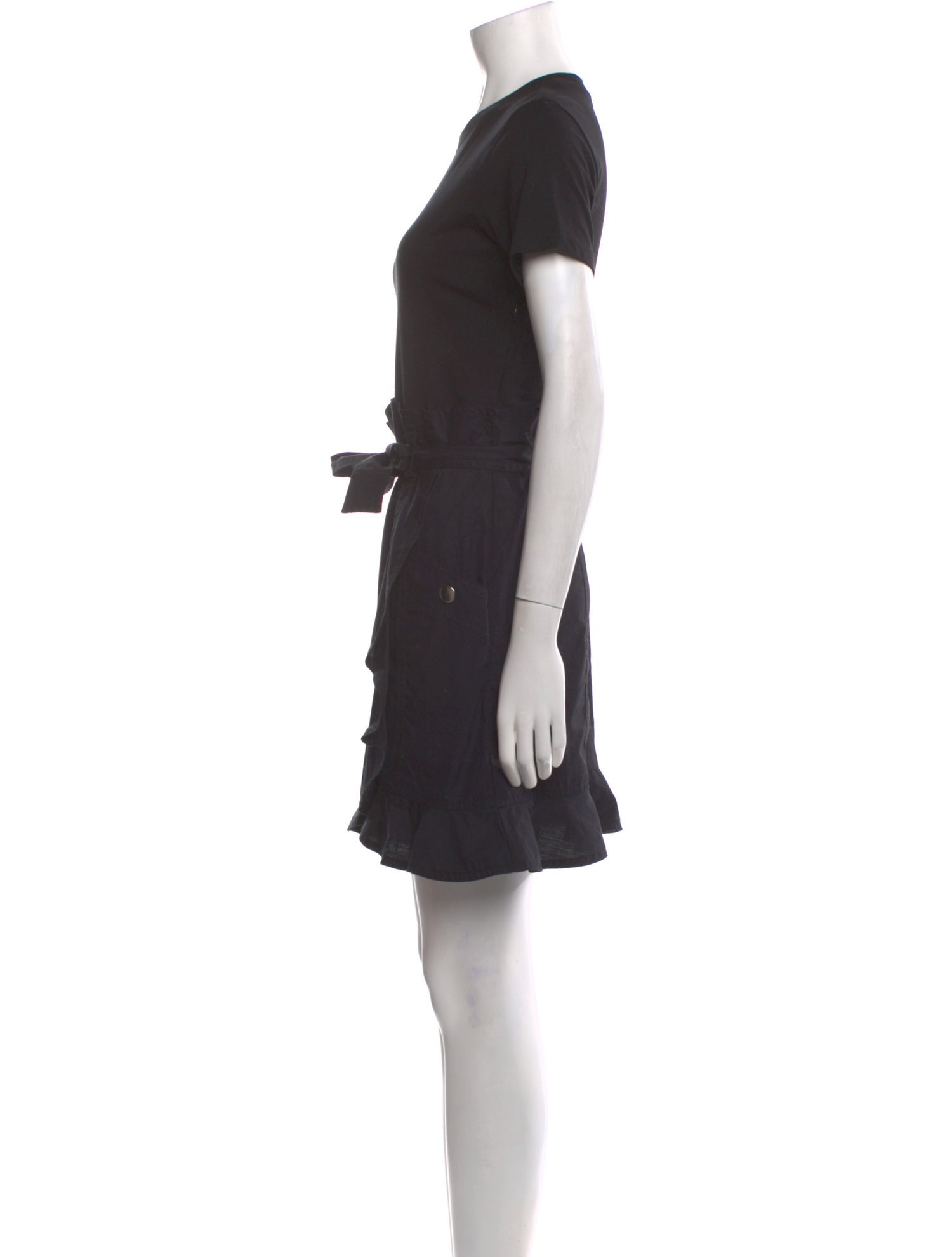 Derek Lam 10 Crosby Crew Neck Mini Dress