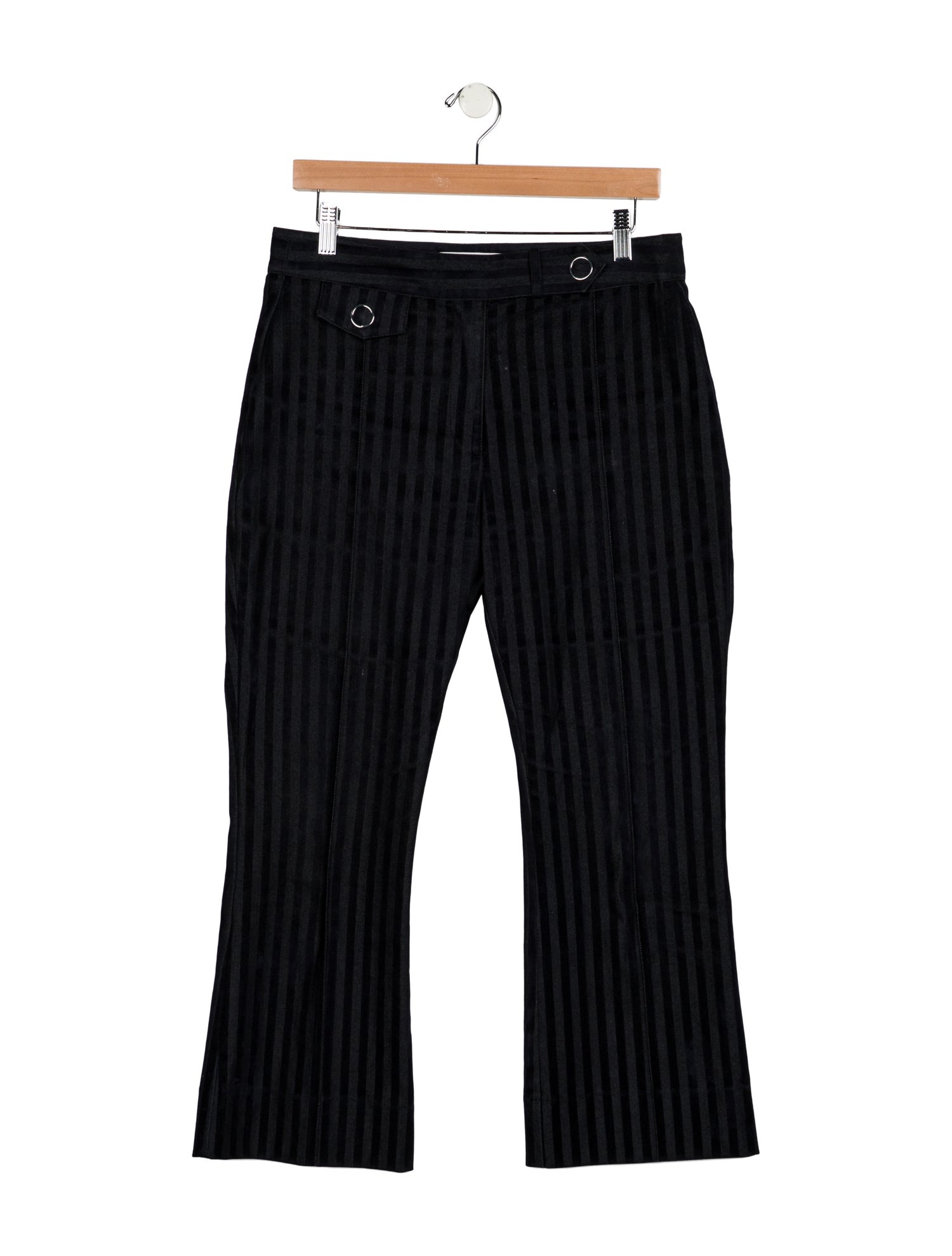 Derek Lam 10 Crosby Mid-Rise Wide Leg Jeans