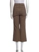 Derek Lam 10 Crosby Plaid Print Wide Leg Pants