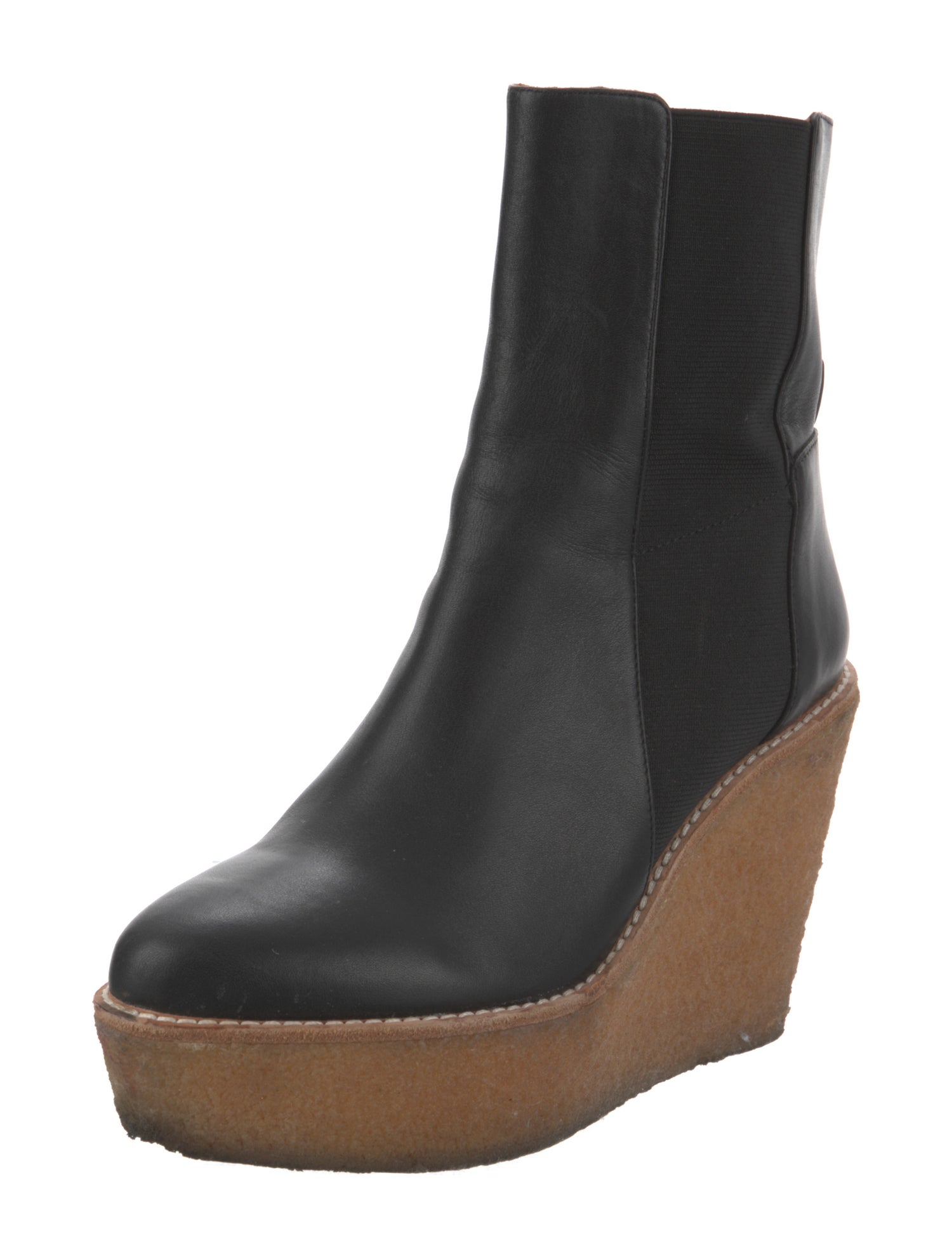Derek Lam 10 Crosby Leather Chelsea Boots