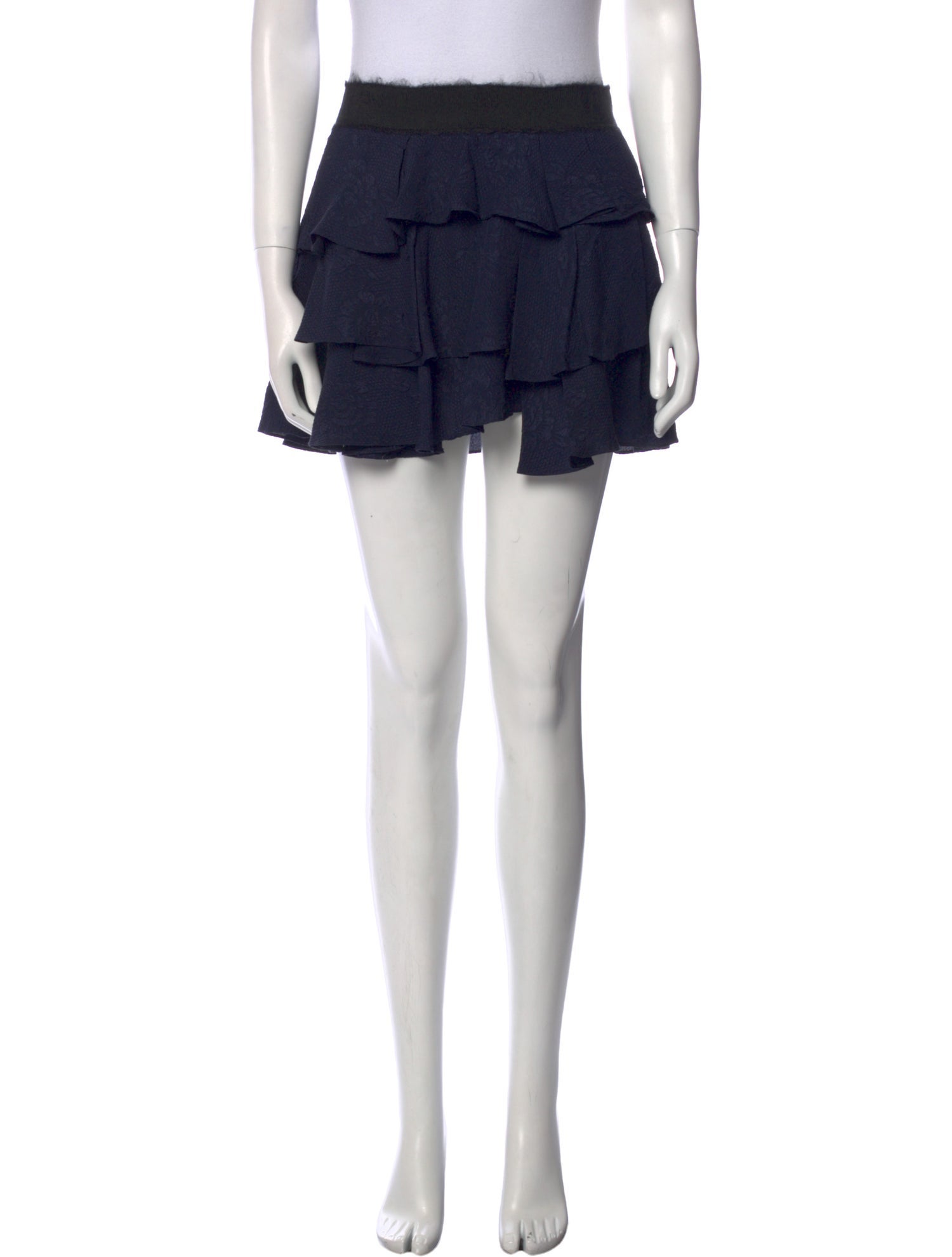 Derek Lam 10 Crosby Silk Mini Skirt