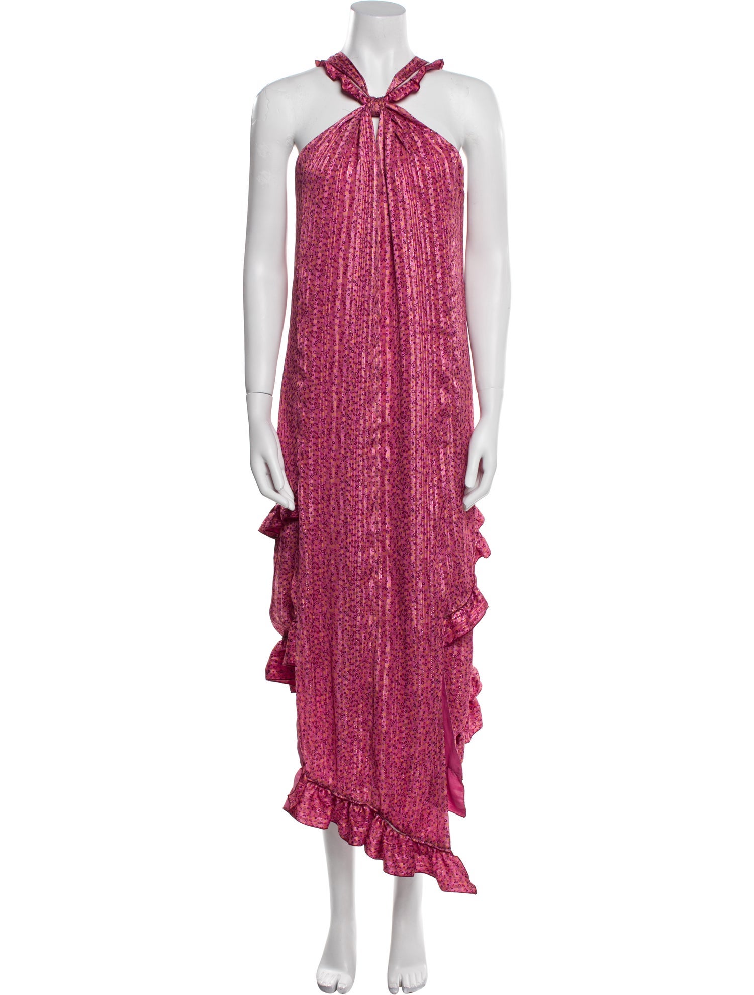 Derek Lam 10 Crosby Printed Long Dress