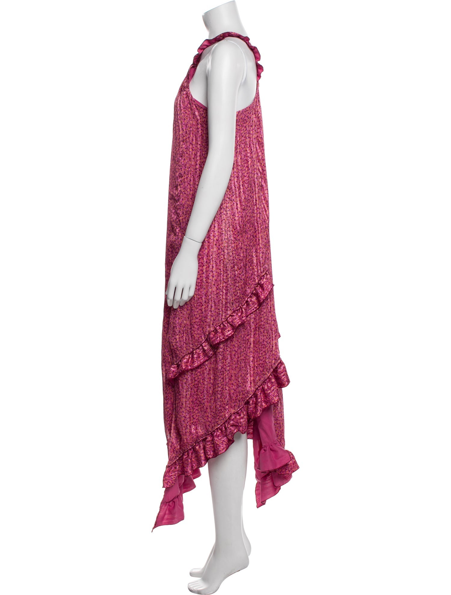 Derek Lam 10 Crosby Printed Long Dress