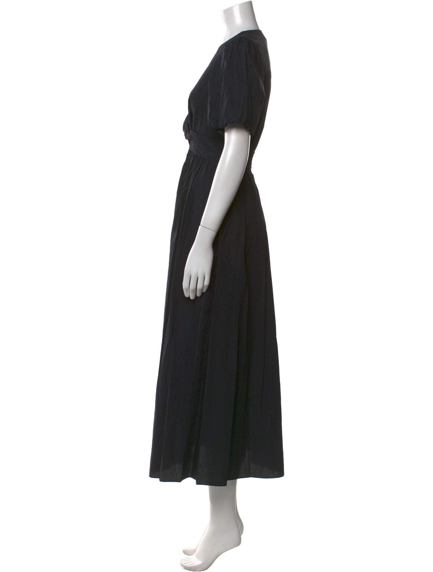 Derek Lam 10 Crosby V-Neck Long Dress