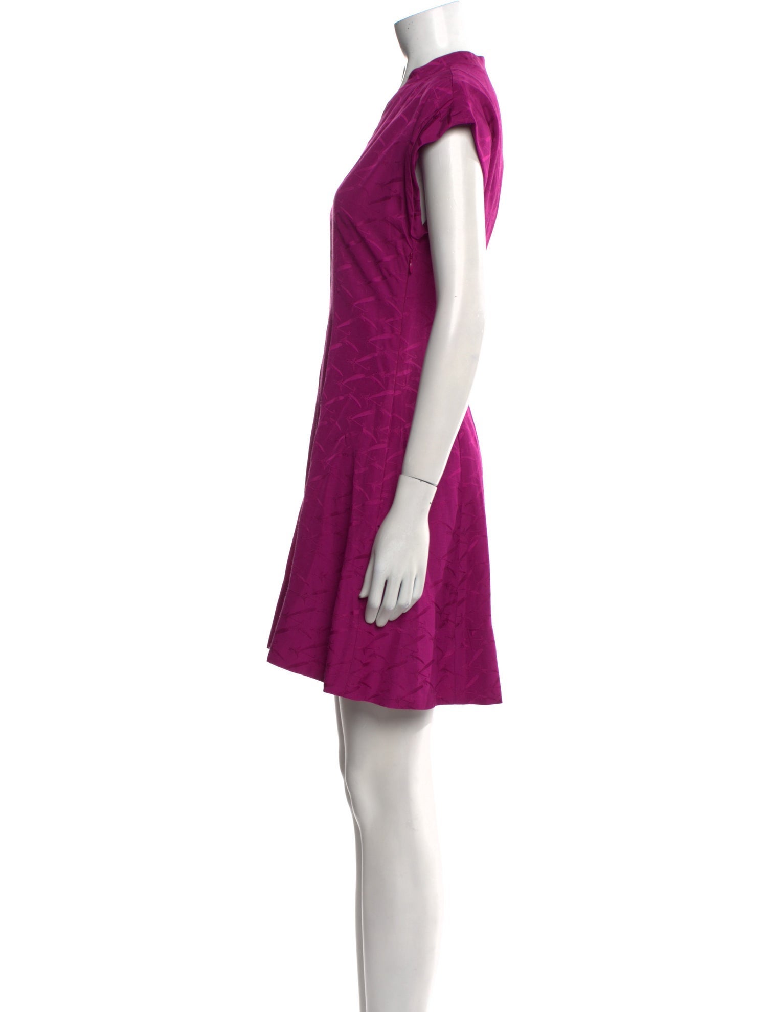 Derek Lam 10 Crosby V-Neck Mini Dress