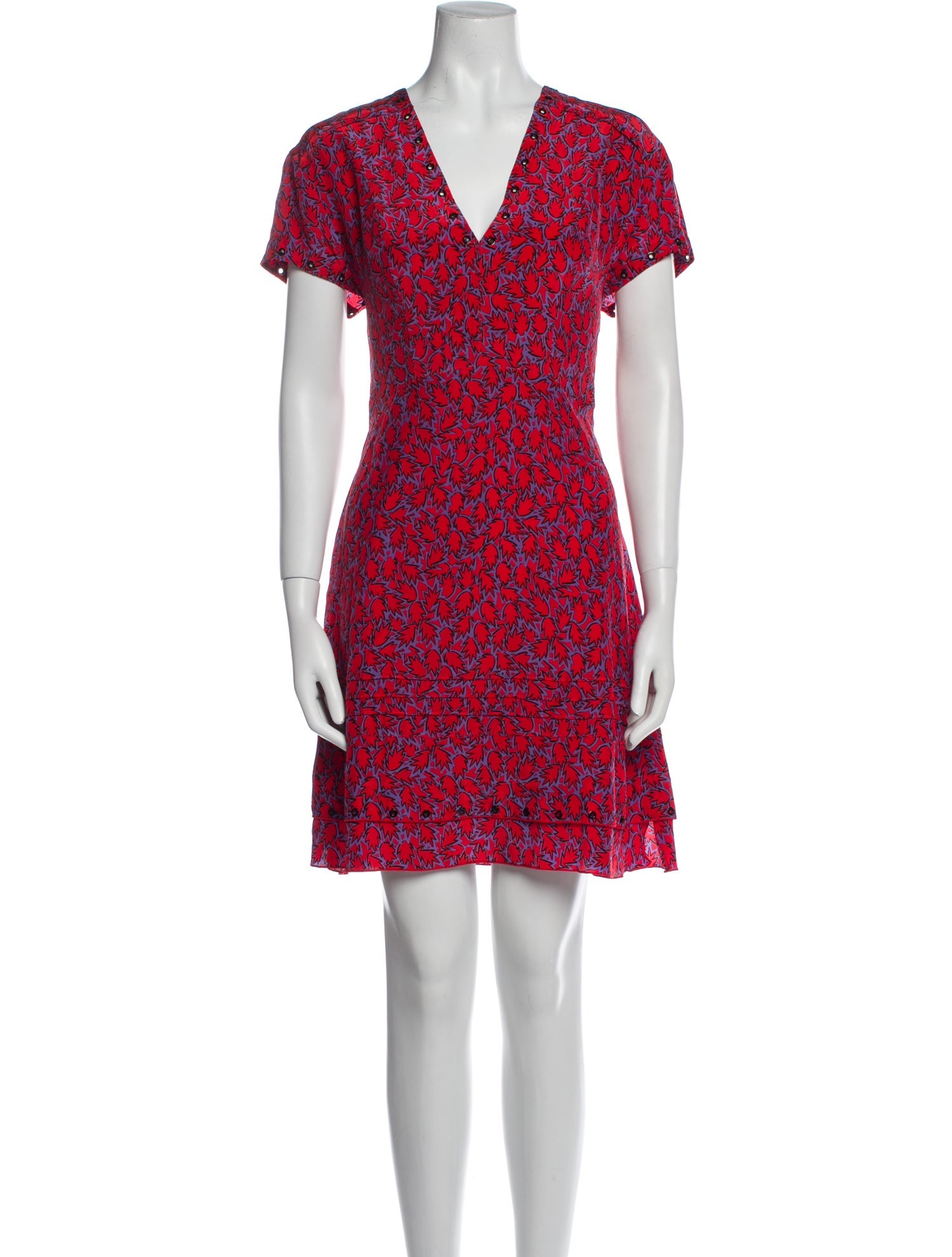 Derek Lam 10 Crosby Silk Mini Dress