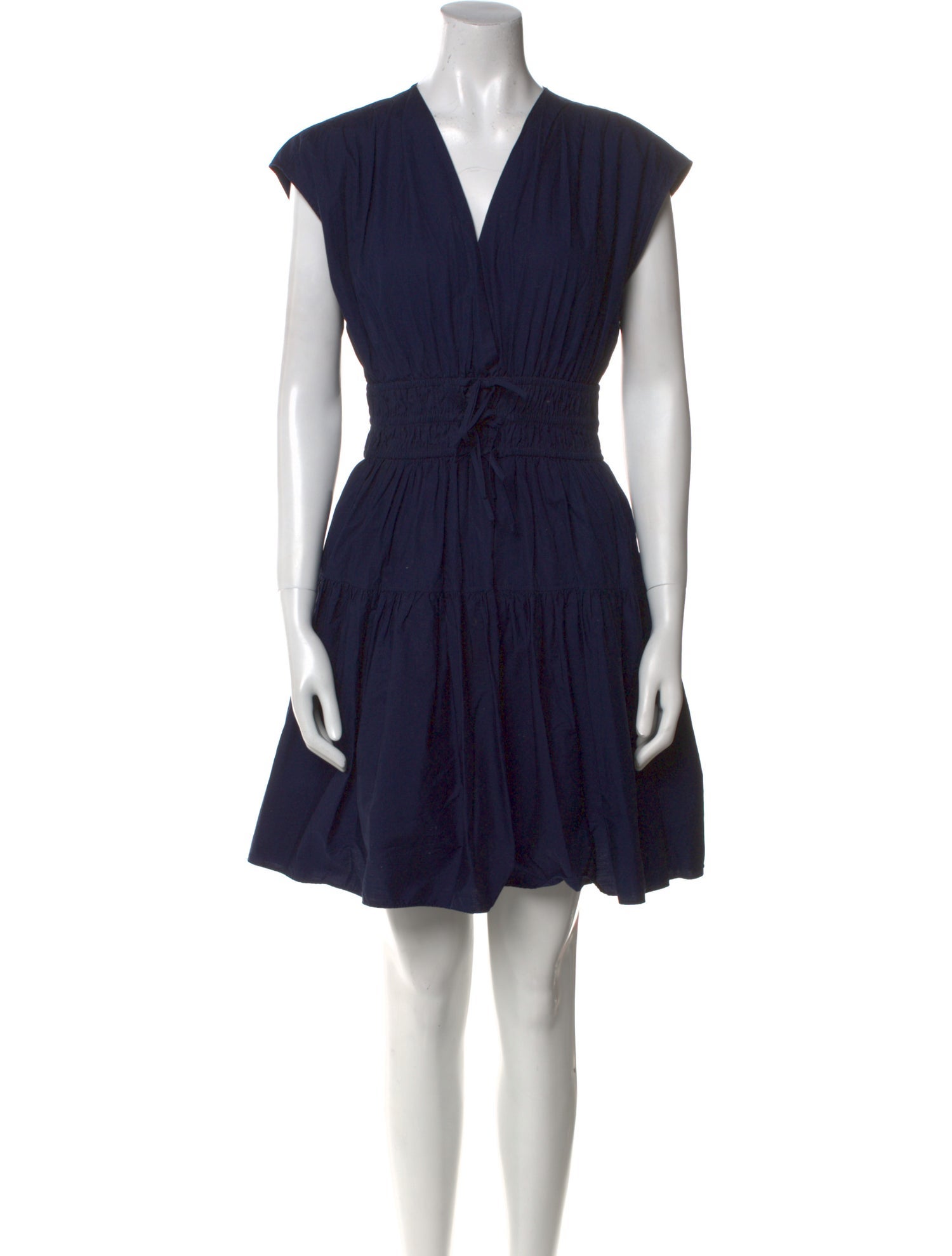 Derek Lam 10 Crosby V-Neck Mini Dress