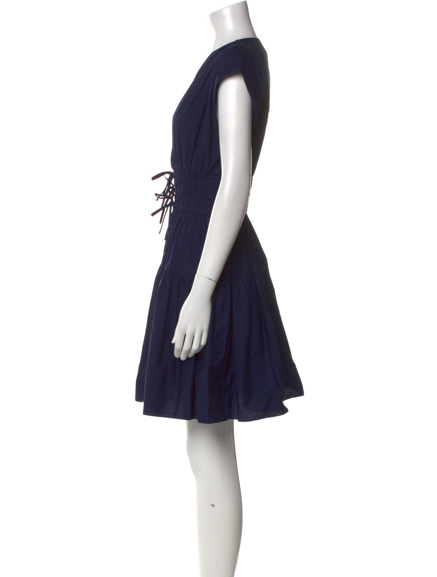 Derek Lam 10 Crosby V-Neck Mini Dress