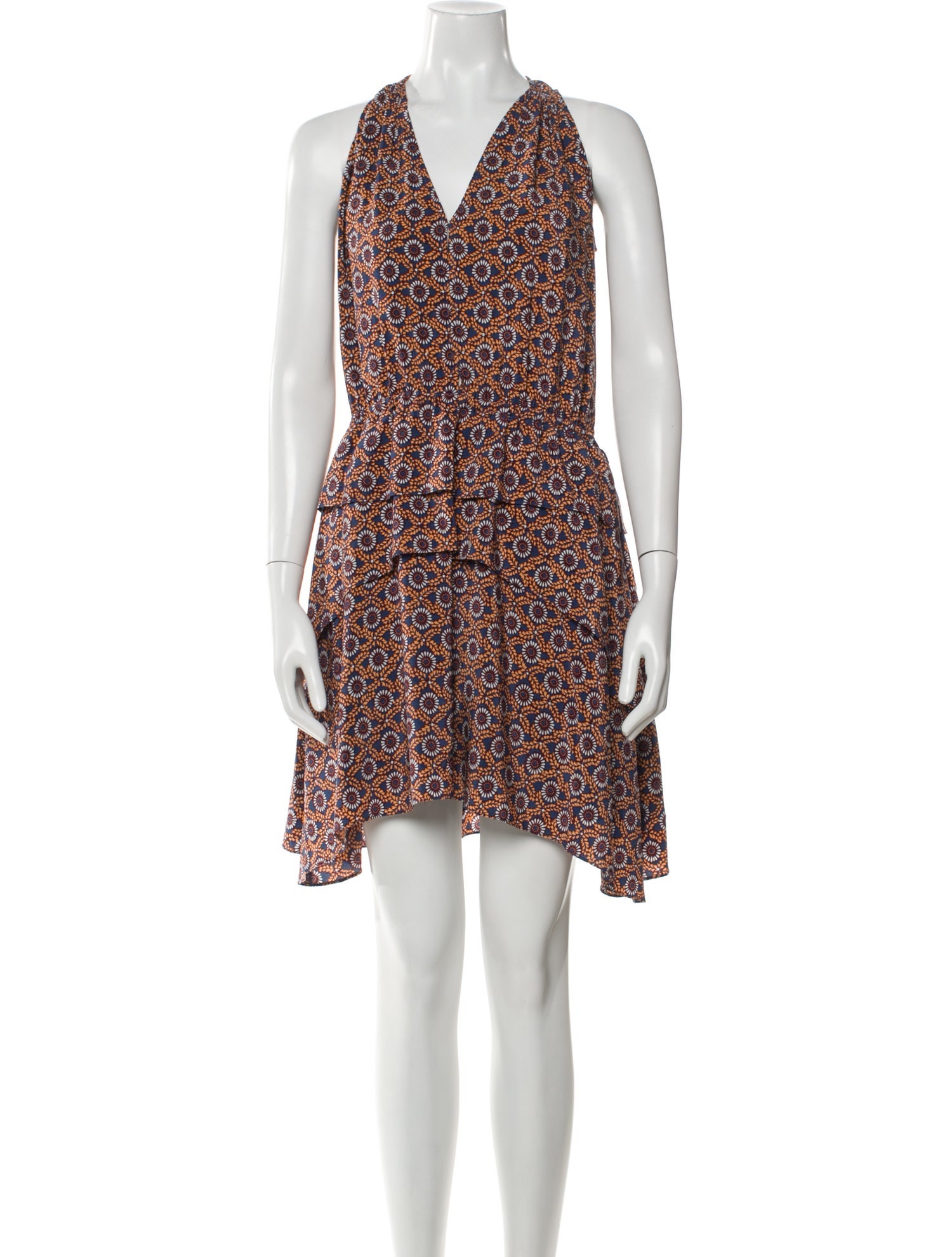 Derek Lam 10 Crosby Silk Mini Dress