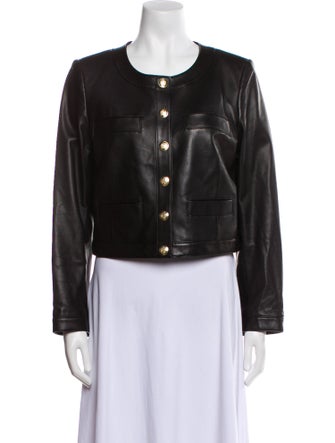 Derek Lam 10 Crosby Leather Biker Jacket