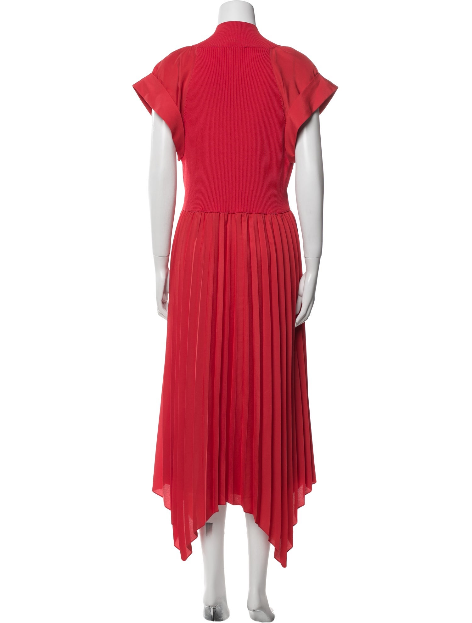 Derek Lam 10 Crosby Mock Neck Long Dress