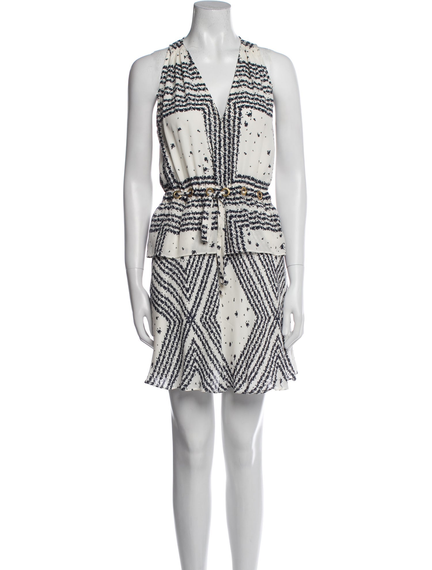 Derek Lam 10 Crosby Silk Mini Dress