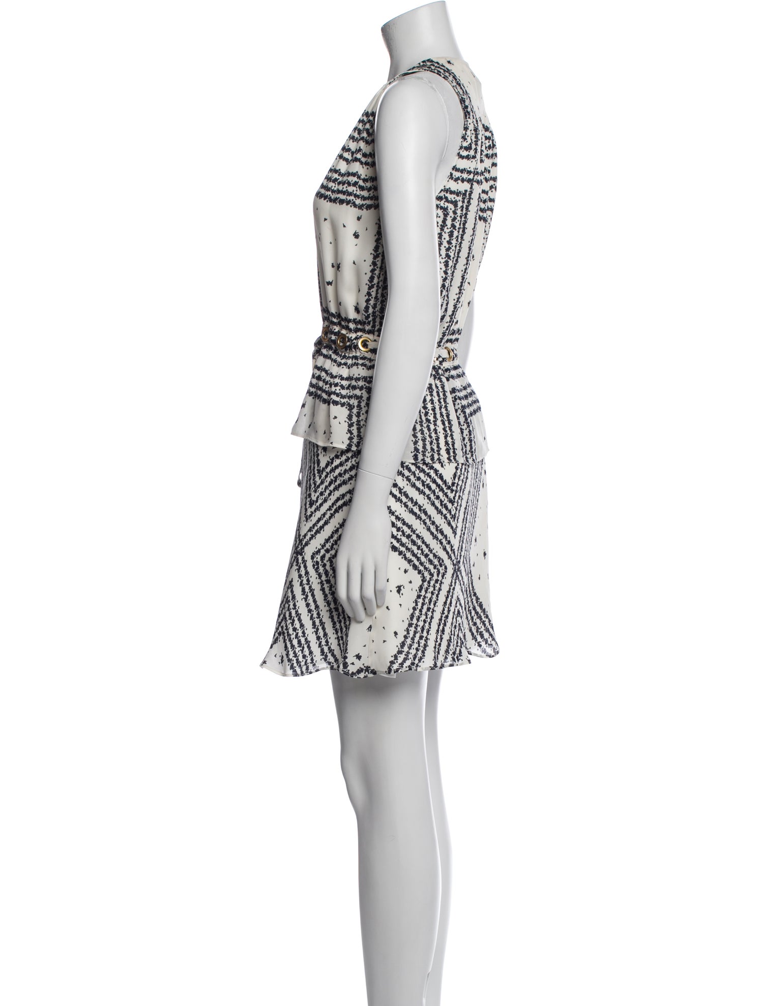 Derek Lam 10 Crosby Silk Mini Dress