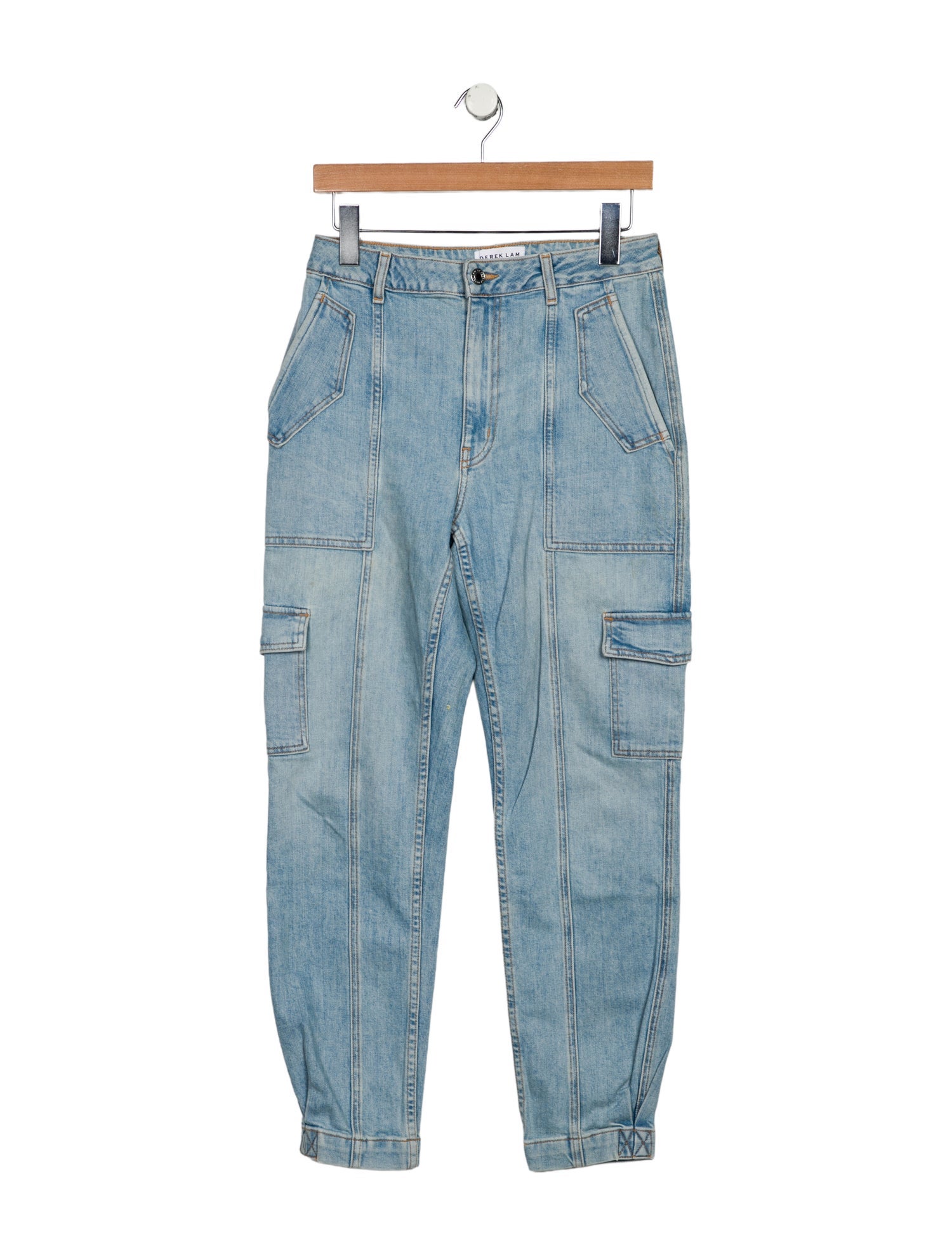 Derek Lam 10 Crosby High-Rise Straight Leg Jeans
