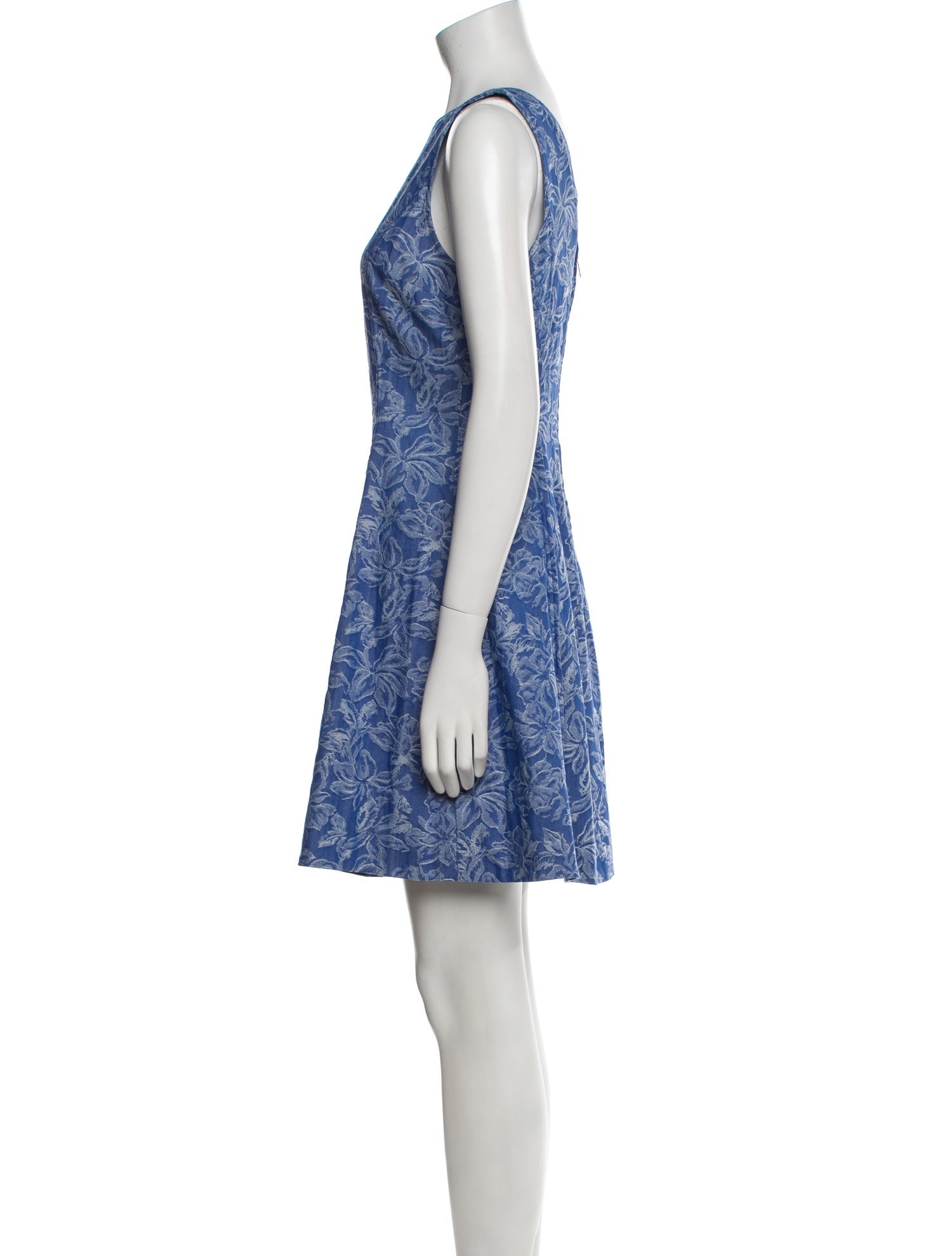 Derek Lam 10 Crosby Floral Print Mini Dress