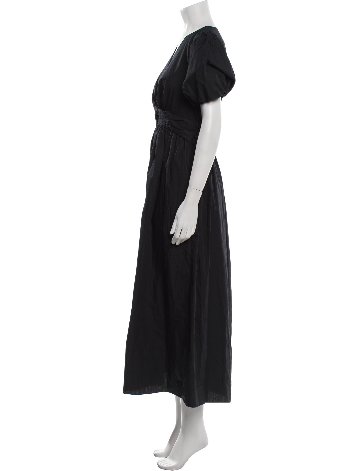 Derek Lam 10 Crosby V-Neck Long Dress