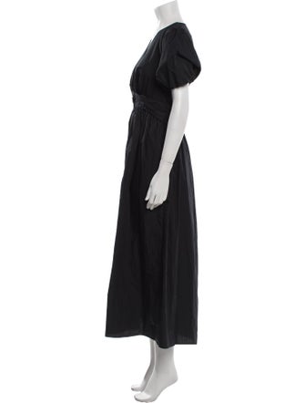 Derek Lam 10 Crosby V-Neck Long Dress