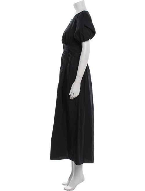Derek Lam 10 Crosby V-Neck Long Dress