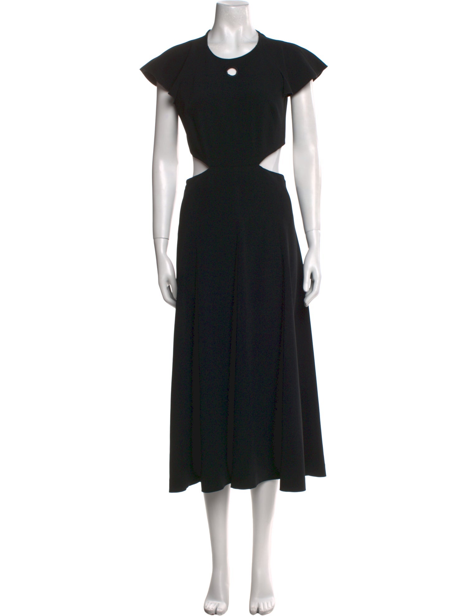 Derek Lam 10 Crosby Crew Neck Long Dress