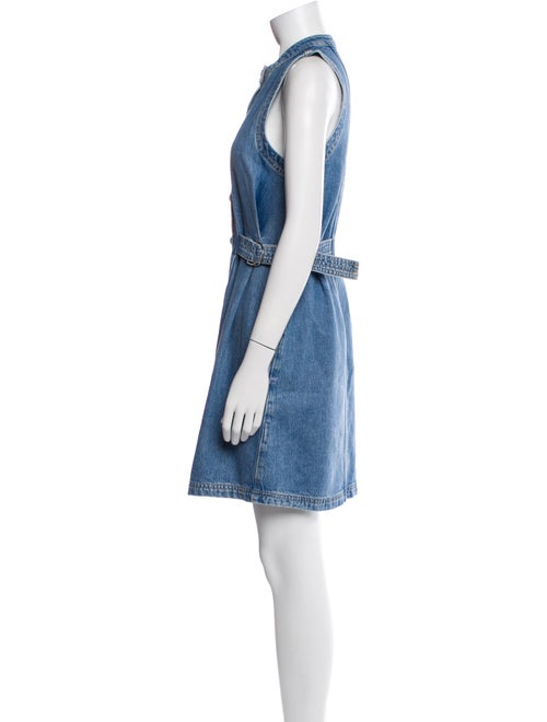 Derek Lam 10 Crosby Mock Neck Mini Dress