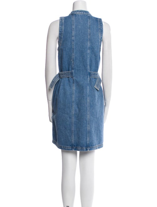 Derek Lam 10 Crosby Mock Neck Mini Dress