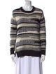 Derek Lam 10 Crosby Striped Crew Neck Sweater