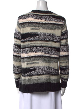 Derek Lam 10 Crosby Striped Crew Neck Sweater