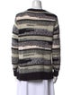 Derek Lam 10 Crosby Striped Crew Neck Sweater