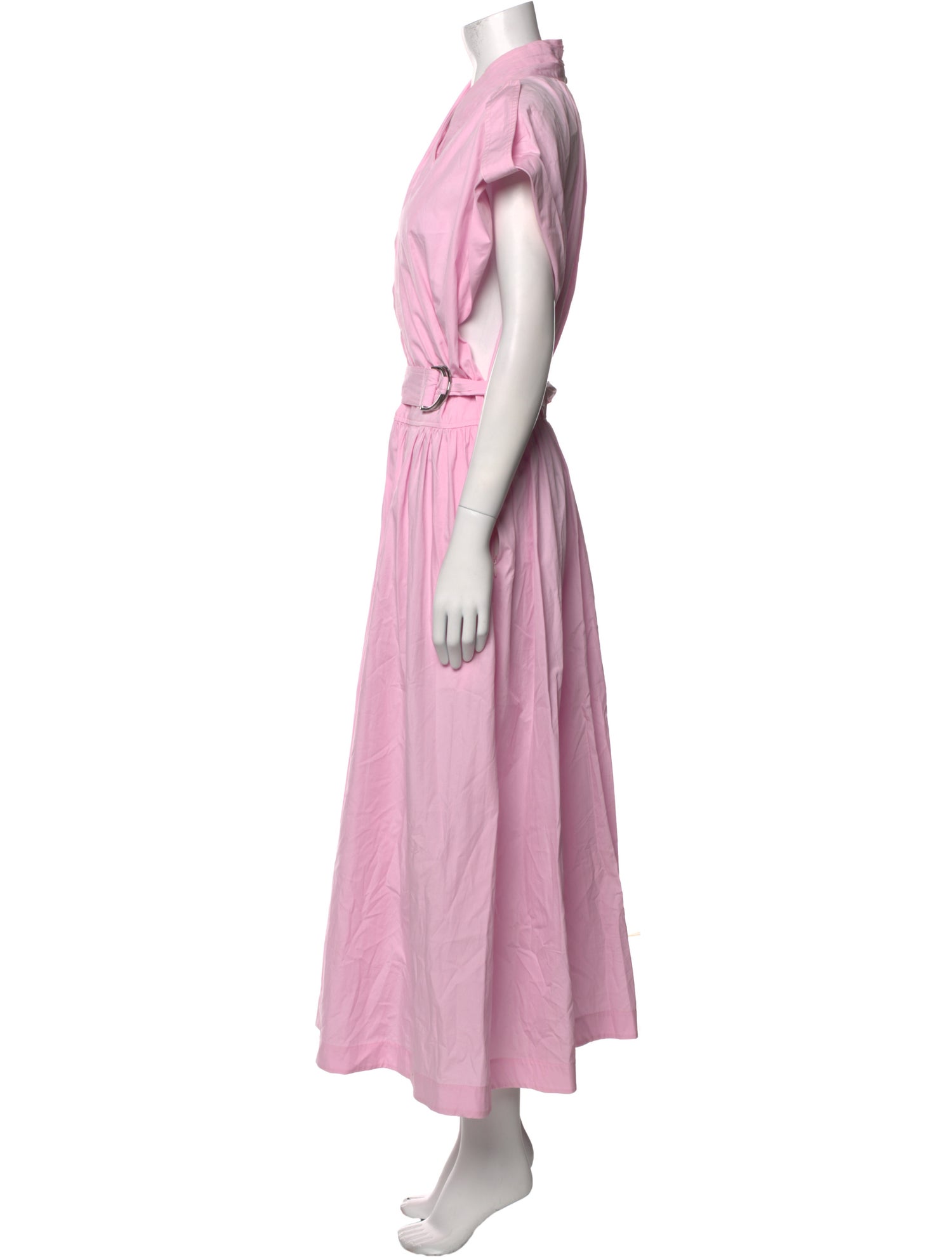 Derek Lam 10 Crosby V-Neck Long Dress