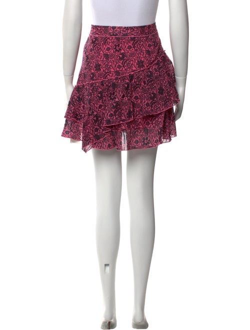 Derek Lam 10 Crosby Printed Mini Skirt