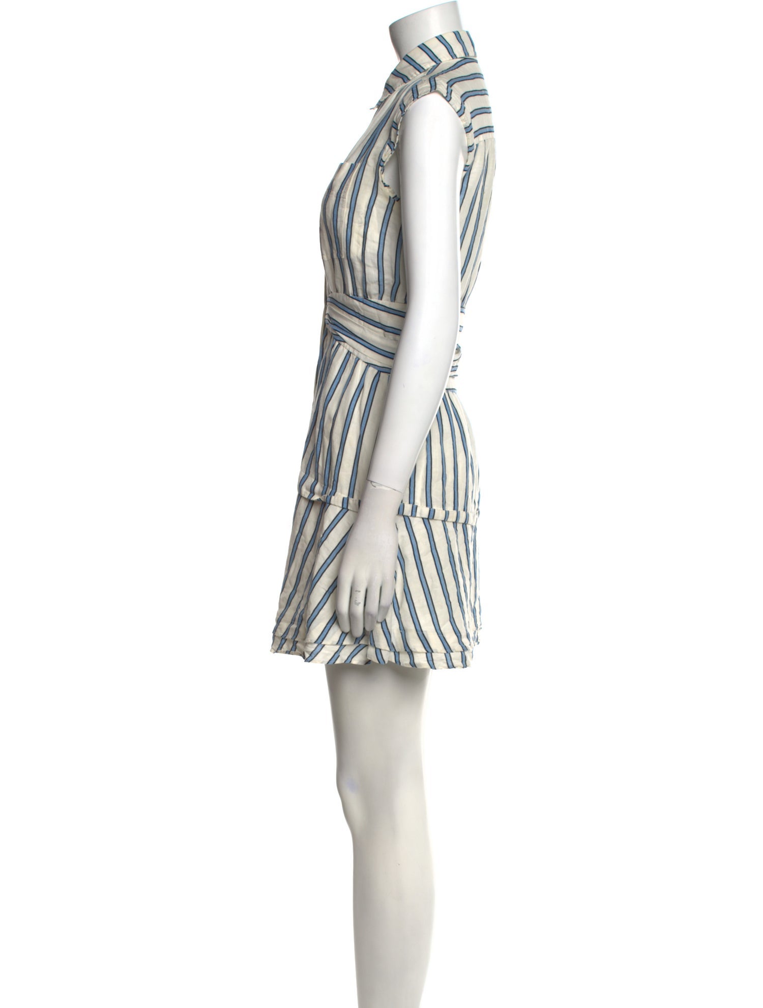 Derek Lam 10 Crosby Striped Mini Dress