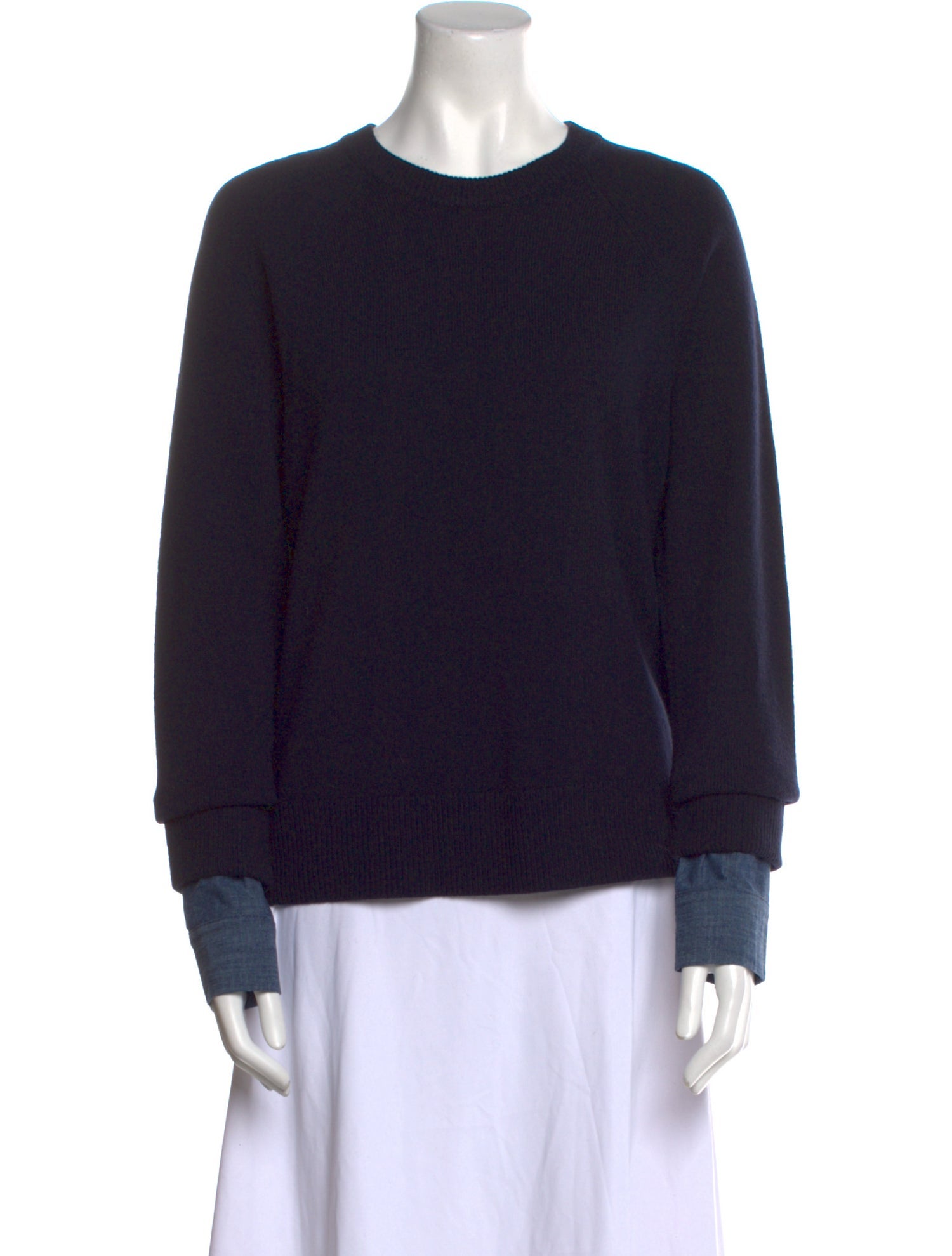 Derek Lam 10 Crosby Cashmere Crew Neck Sweater