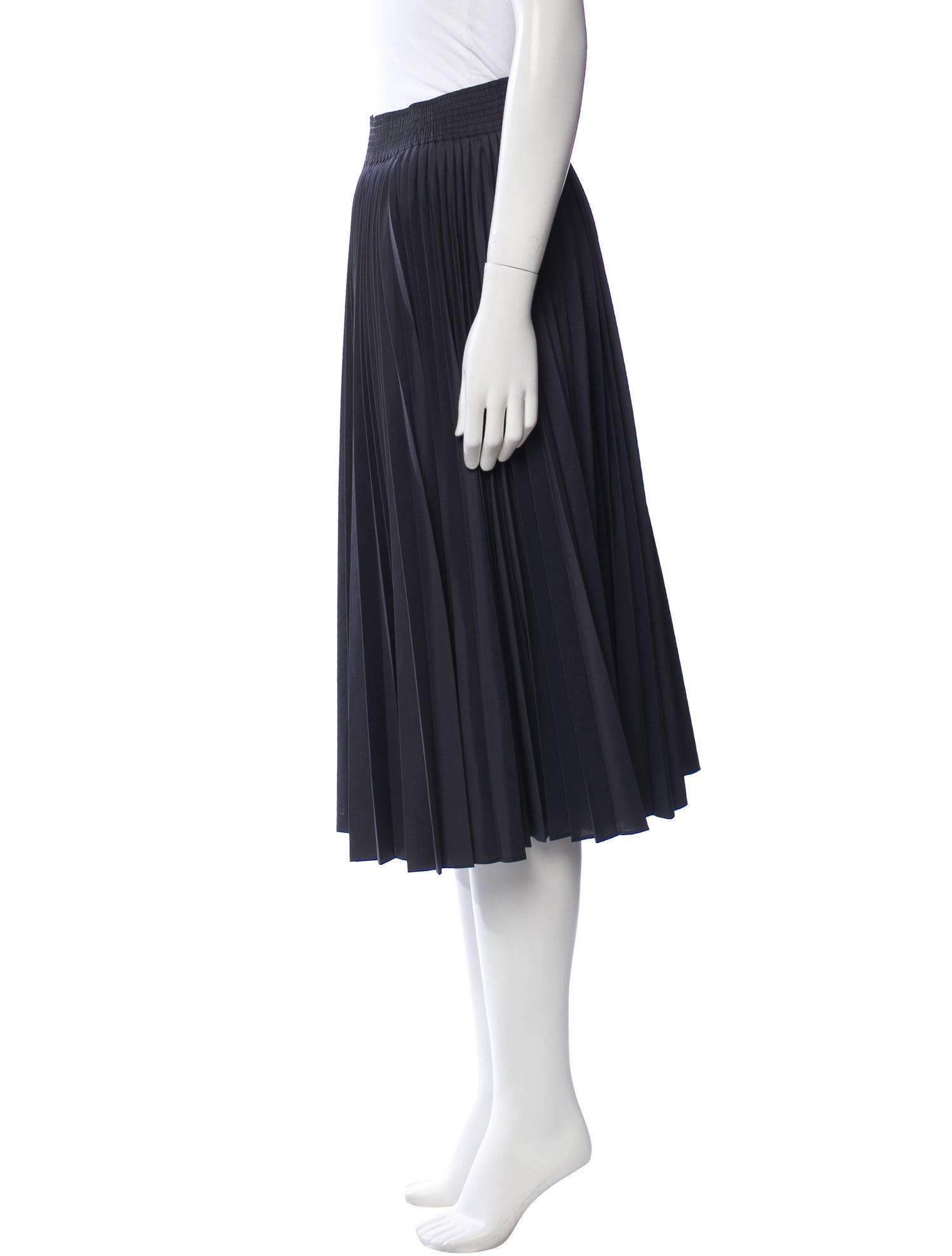 Derek Lam 10 Crosby Pom-Pom Embellishments Midi Length Skirt