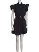 Derek Lam 10 Crosby Mock Neck Mini Dress