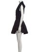 Derek Lam 10 Crosby Mock Neck Mini Dress