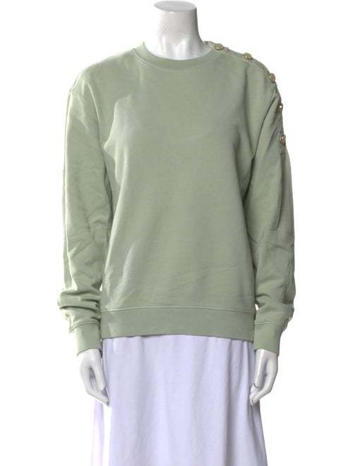 Derek Lam 10 Crosby Crew Neck Long Sleeve Sweatshirt