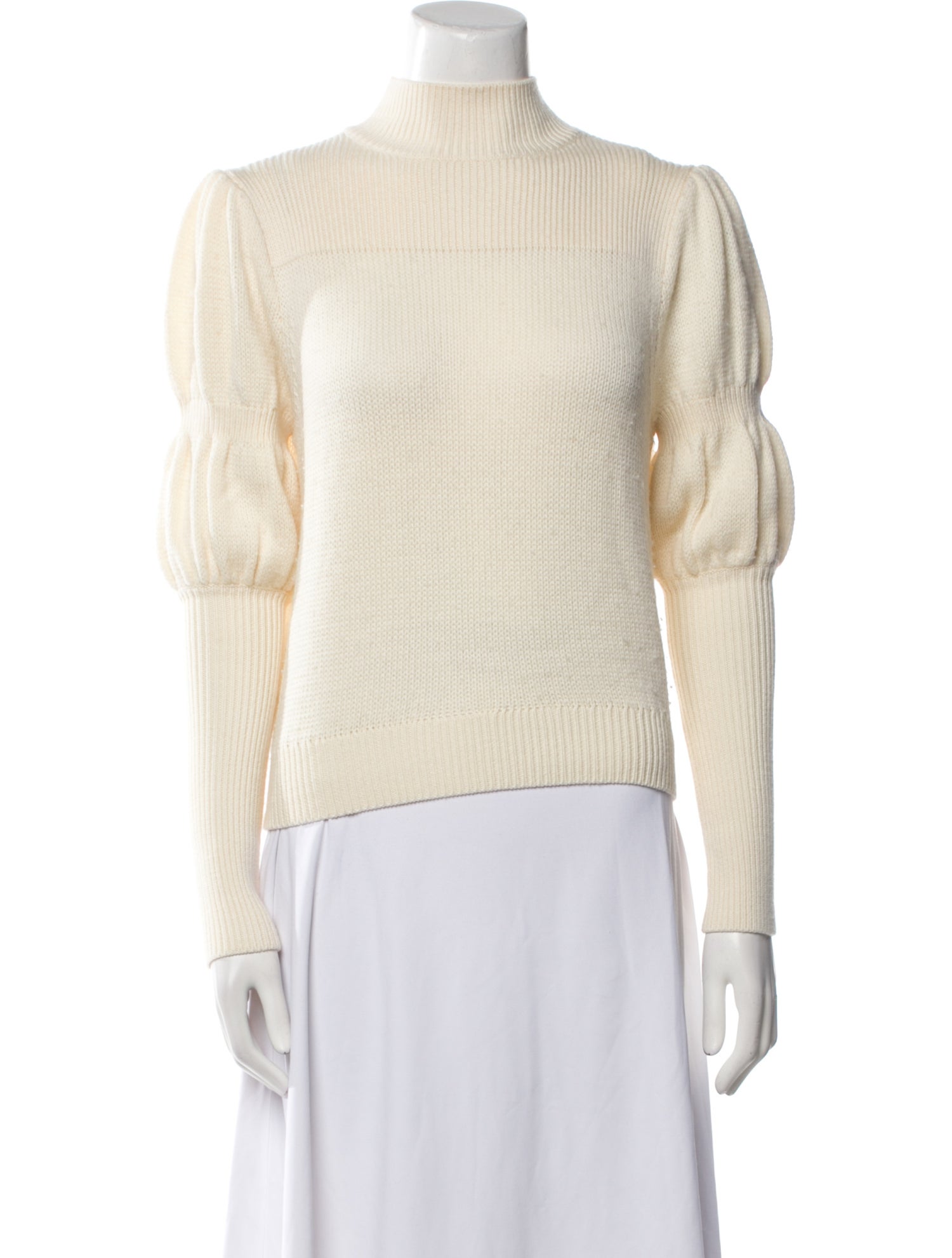 Derek Lam 10 Crosby Wool Mock Neck Sweater