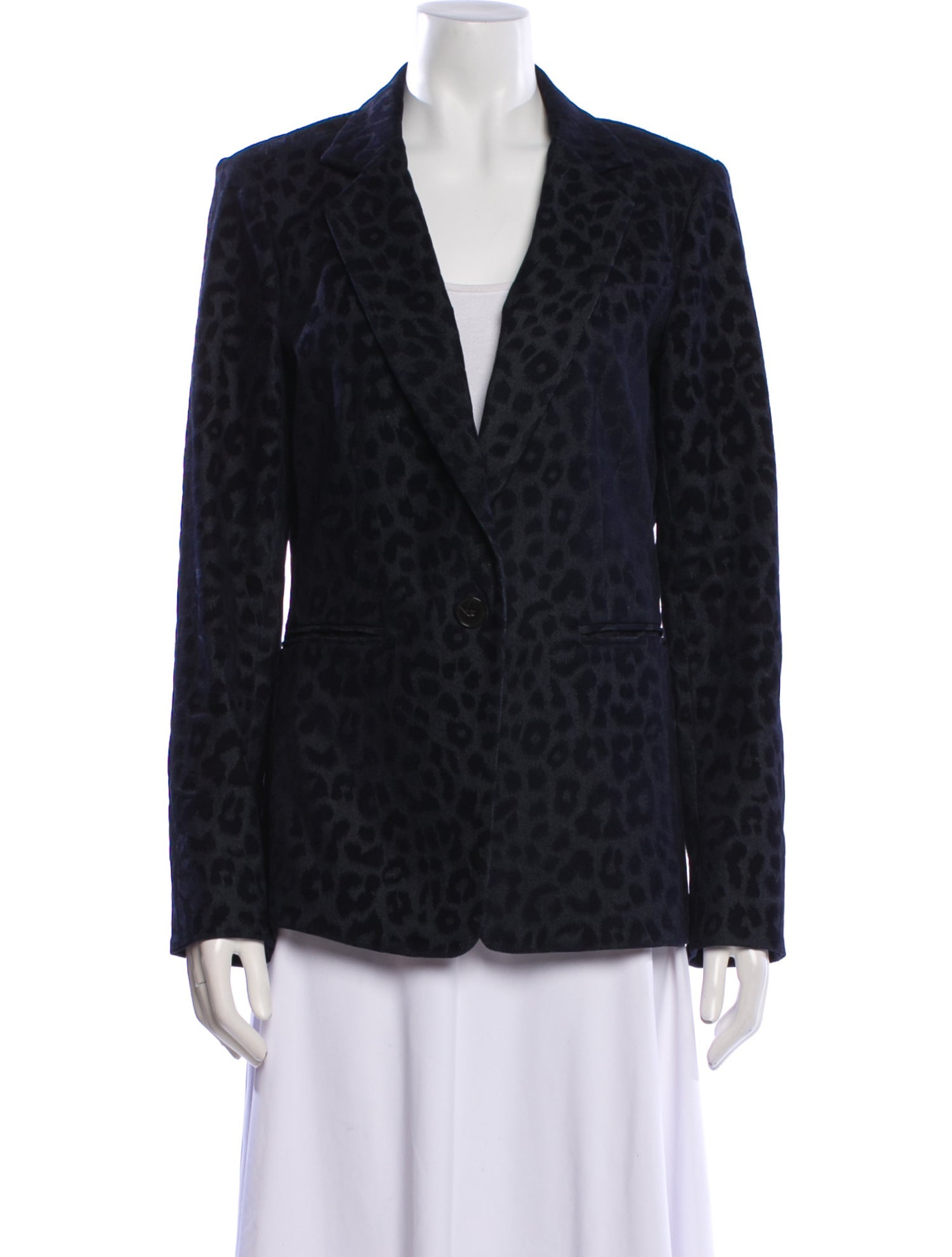 Derek Lam 10 Crosby Animal Print Blazer